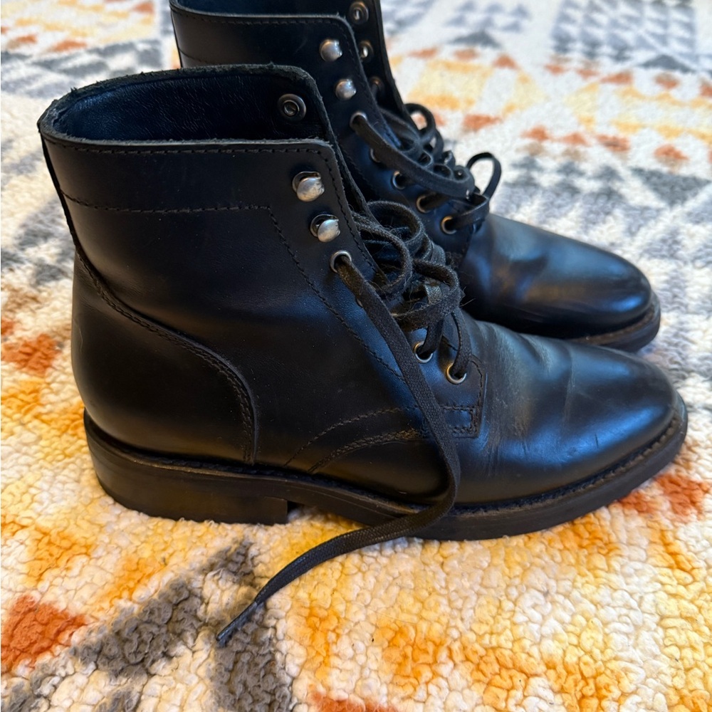 Thursday Boot Company Black Leather Men's Boots